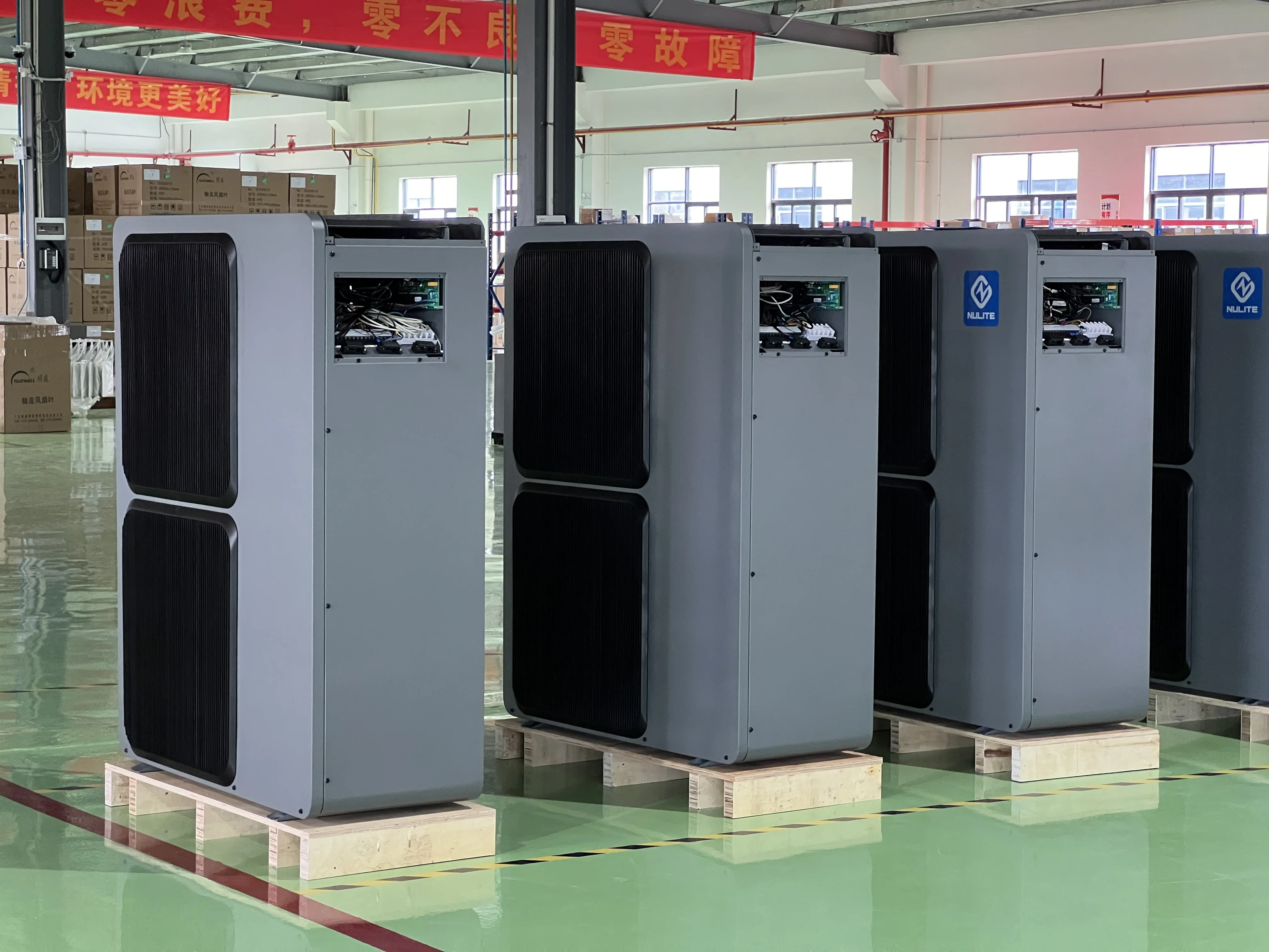 OEM Commercial 30kw 40KW Monoblock Dc Inverter R32 Heat Pump Water ...