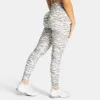 White zebra print