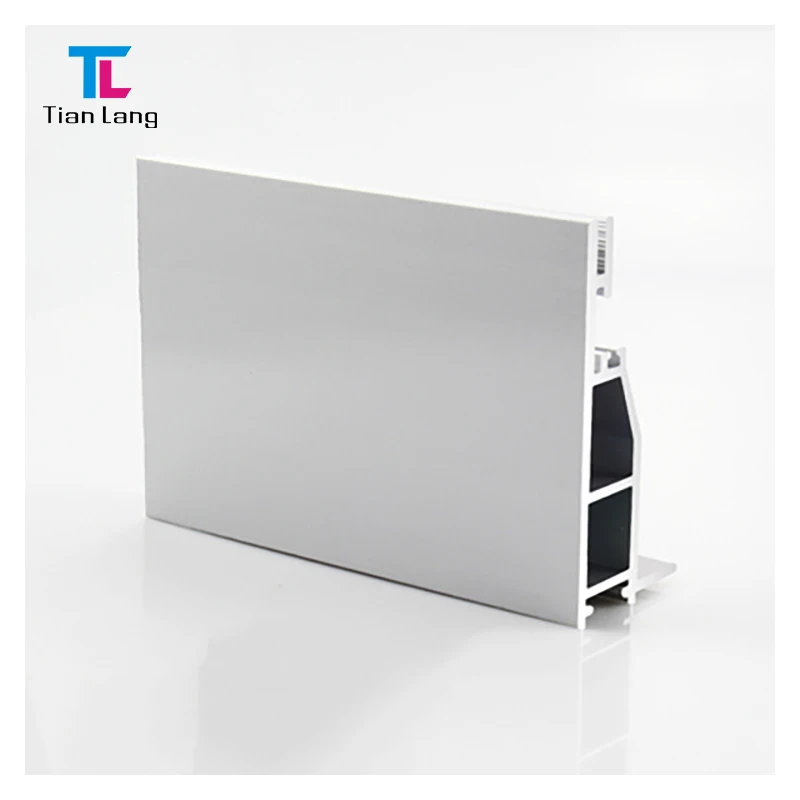 Aukštos kokybės dviejų pusių LED ryškiosios raudonos audinio reklamos priedas su išskleidimo aluminiu profiliu