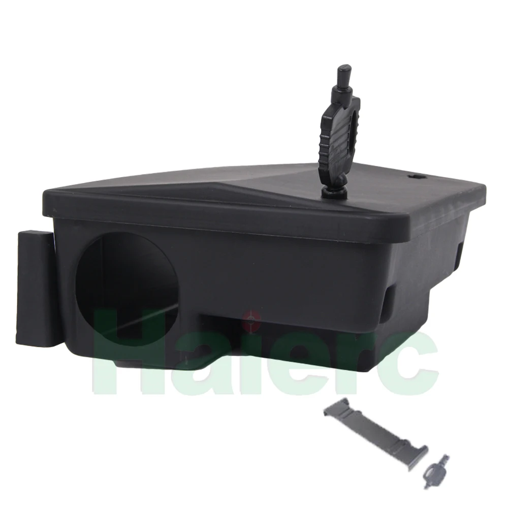 Haierc Pest Control Lockable Mice Bait Box Mouse Trap Box Plastic Rat Bait Station