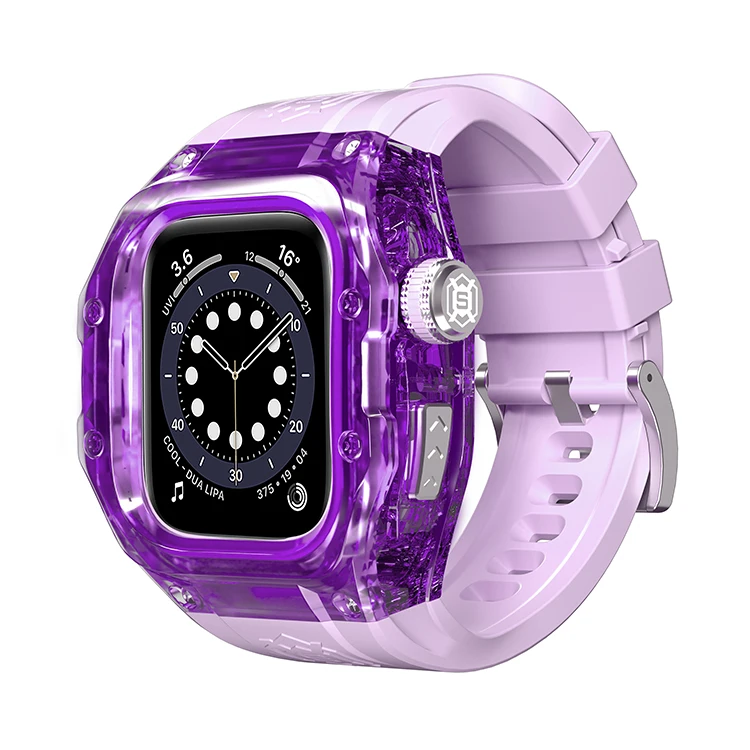 Suitable for Apple Watch Series 10 Full Cover Transparent IP68 Rating Waterproof Watch Case With Built-in Screen Protector