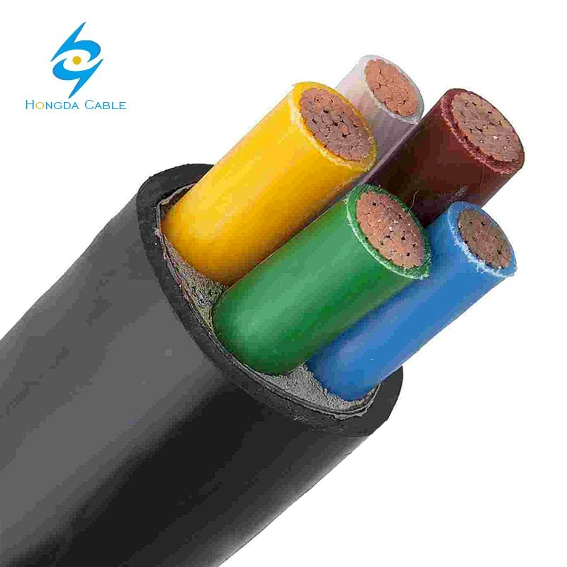 Henan Hongda Electrical Kabel 5x25mm2 5x35mm2 Power Cable