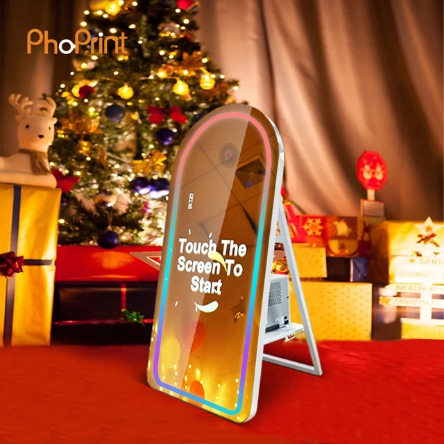 Hot Sale Magic Mirror Photo Booth for Sale Selfie Photo Mirror booth Fotomation