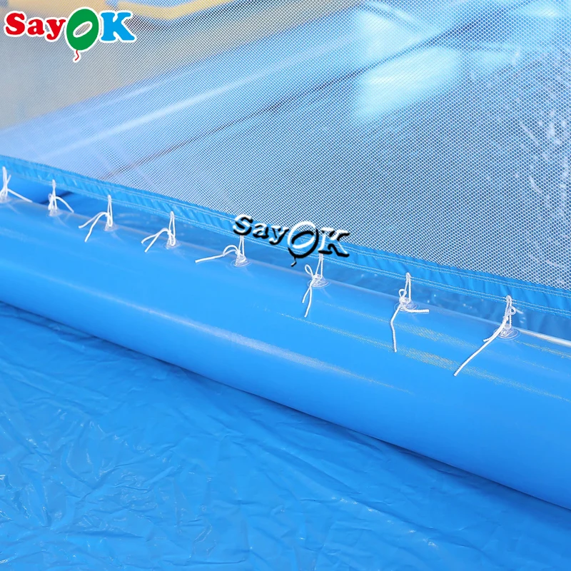 Airtight Inflatable Water Volleyball Court With Water Inflatable
