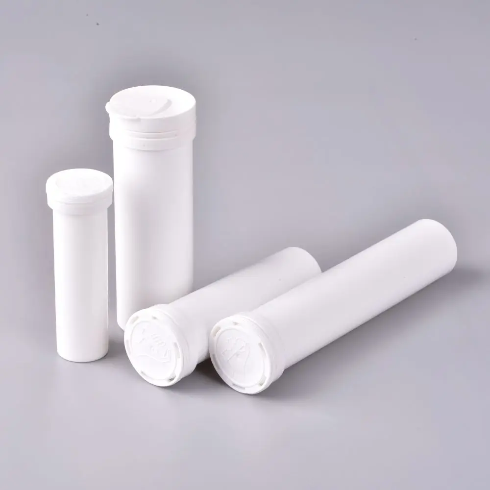 Plastic Effervescent Tablets Tube Electrolyte Drink Bottle Multi