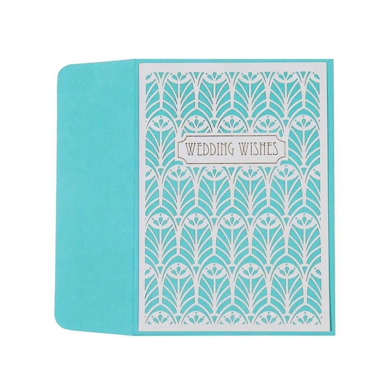 新しいデザインの繊細なレーザーギフトカード カスタム印刷手作りフォイルウェディングカード Buy レーザーカット 手作りカード 箔カード Product On Alibaba Com