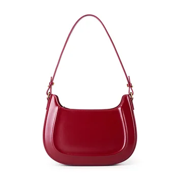 Genuine Leather 2025 New Vintage Saddle Bag Single Shoulder Diagonal Cross Women's Bag As a Gift for Girlfriend