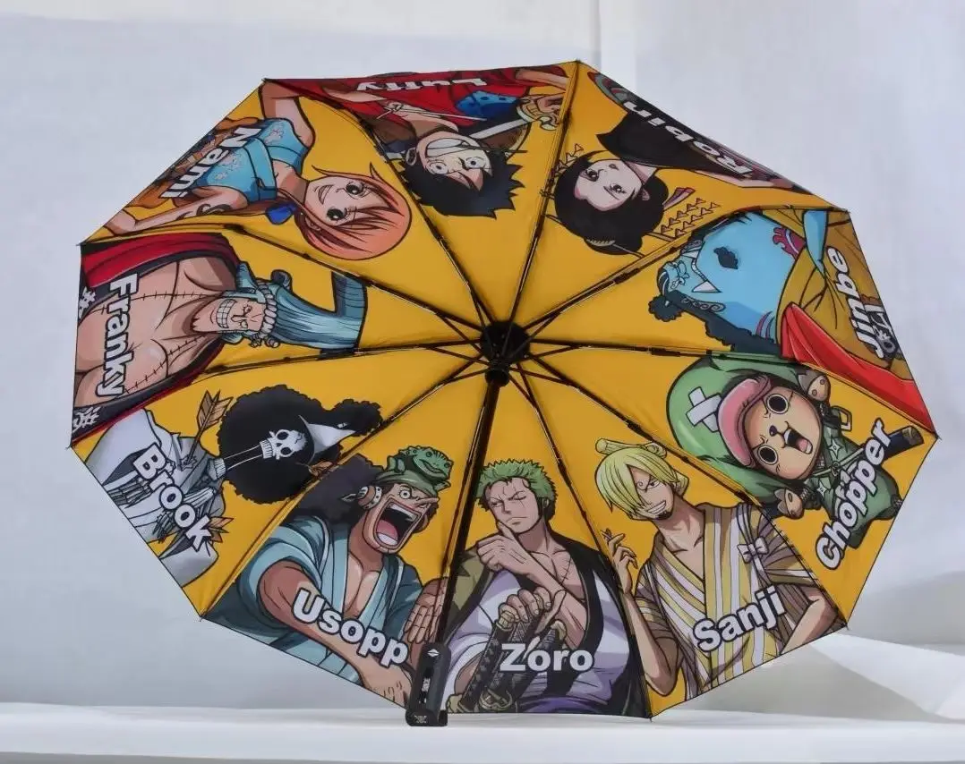 Автоматический зонт из аниме ONE PIECE открытый Луффи ветрозащитные  водонепроницаемые Зонты| Alibaba.com