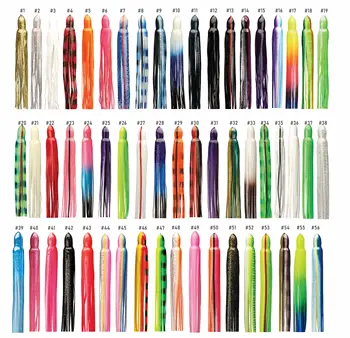 CHEERY Soft Plastic Trolling Fishing Using Octopus Skirts and Luminous Squids Skirt Fishing Lure Squid Lure – Soft Lure – view 5