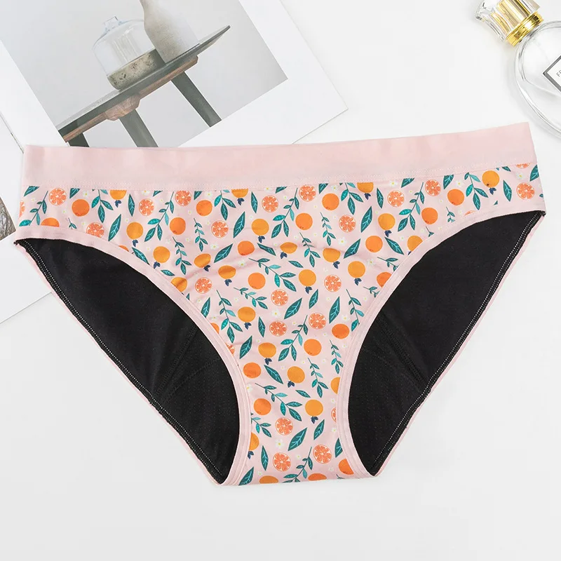 Teen Floral Print Period Brief supplier reference image