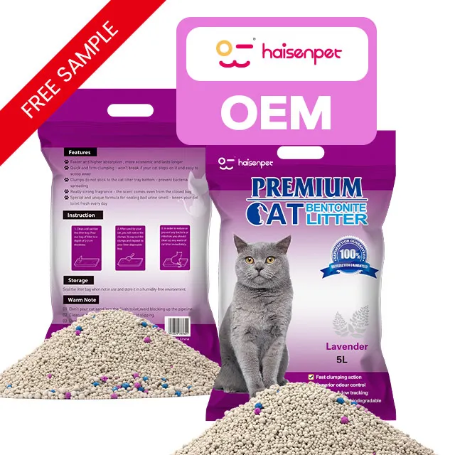 Good Quality Bulk Discounts Safe for Pets Highly Absorbent Dust Free Bentonite Cat Litter