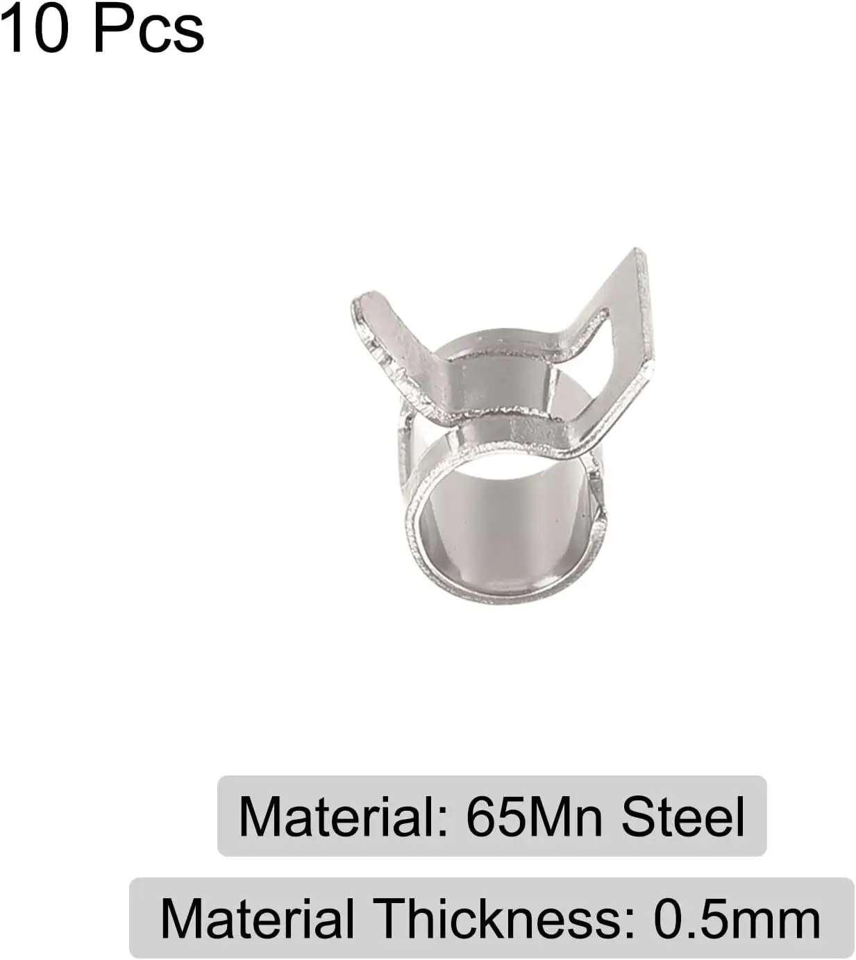 QUARKZMAN 5 Stück Federband Typ Aktion Kraftstoff/Silikon Vakuum Schlauchrohr Klemme, 40mm Niederdruck Luftfeder Schlauchclip Klemme für Automobil Ölrohr Wasserrohr, Silber QUARKZMAN 5 Stück Federband Typ Aktion Kraftstoff/Silikon Vakuum Schlauchrohr Klemme, 40mm Niederdruck Luftfeder Schlauchclip Klemme für Automobil Ölrohr Wasserrohr, Silber