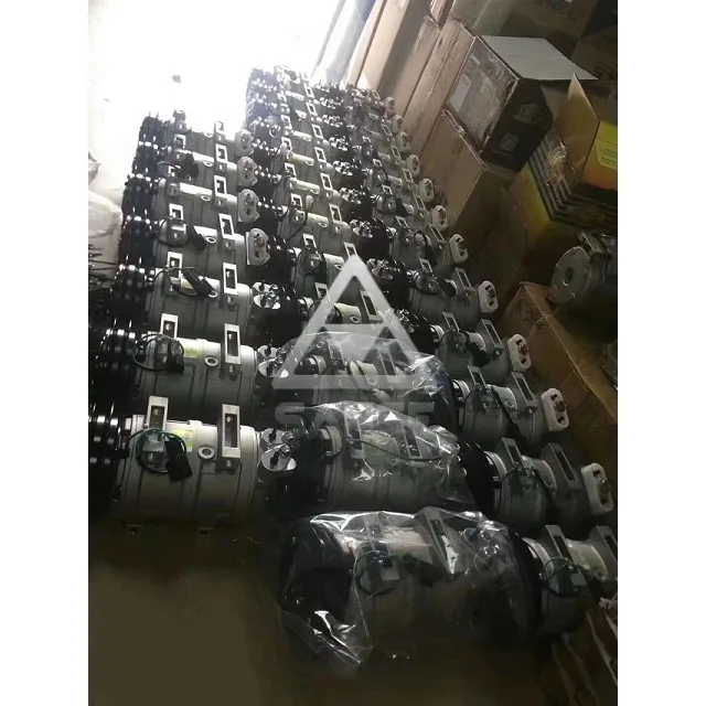 専用★エアー3 油圧ショベルエアコンコンプレッサーACコンプレッサー日立ZAX330