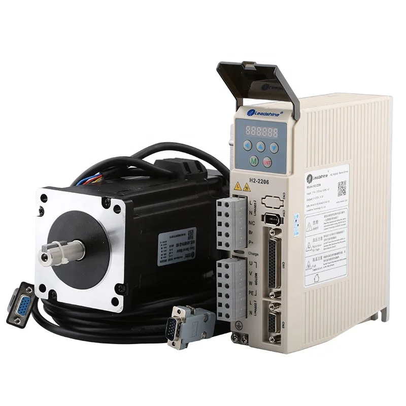 Leadshine HBS2206 Servo Motor Driver + 863HBM80H-1000 - 3 Phase