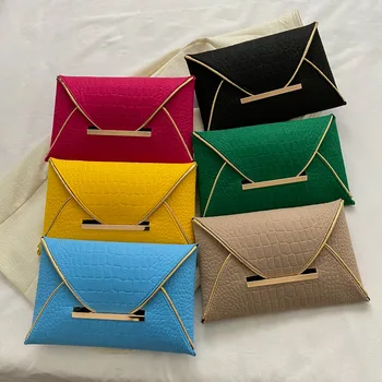 BESTELLA Women's Clutch Bag Envelope Evening Bags Pillow Multi-color Elegant Purse Wallet Party Luxury