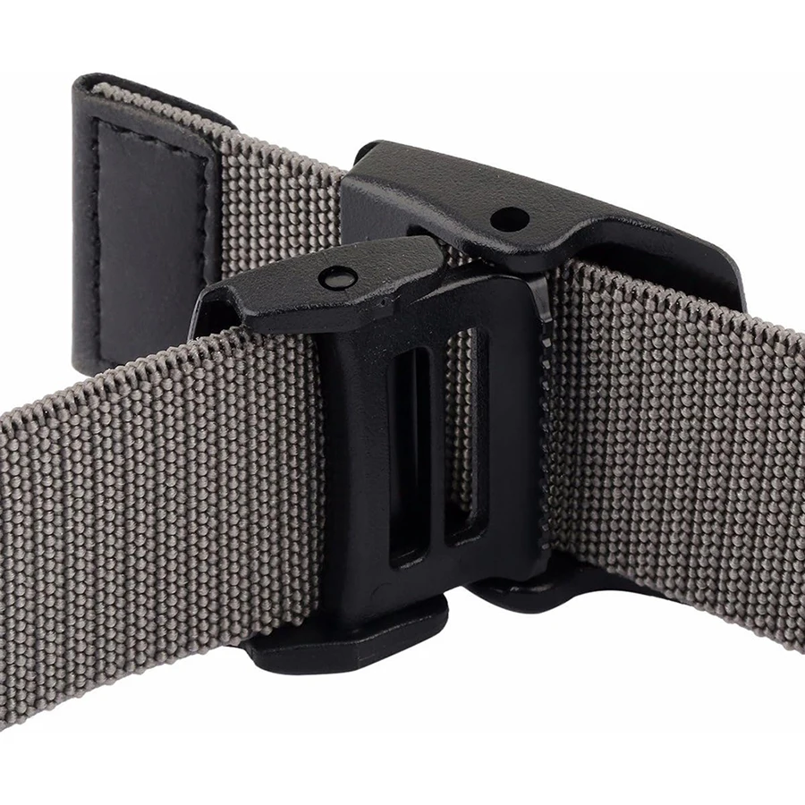 Men's Durable Wear-resistant Adjustable Training Elastic Belt Outdoor Wear-resistant Tactical Duty Web Belt