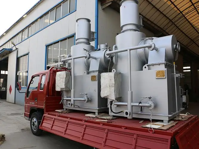 Automation Smokeless Animal Pet Shop Waste Slaughterhouse Hazardous Waste Incinerator Machine