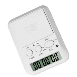 Multi-Function Digital Kitchen Timer with Big Logo LCD Display Count up & Down Alarm Ring Backlight Features Common Appearance