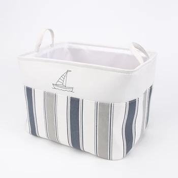 Large Waterproof hamper laundry Basket Bins Organizer Toy Kids Storage Basket With Handle