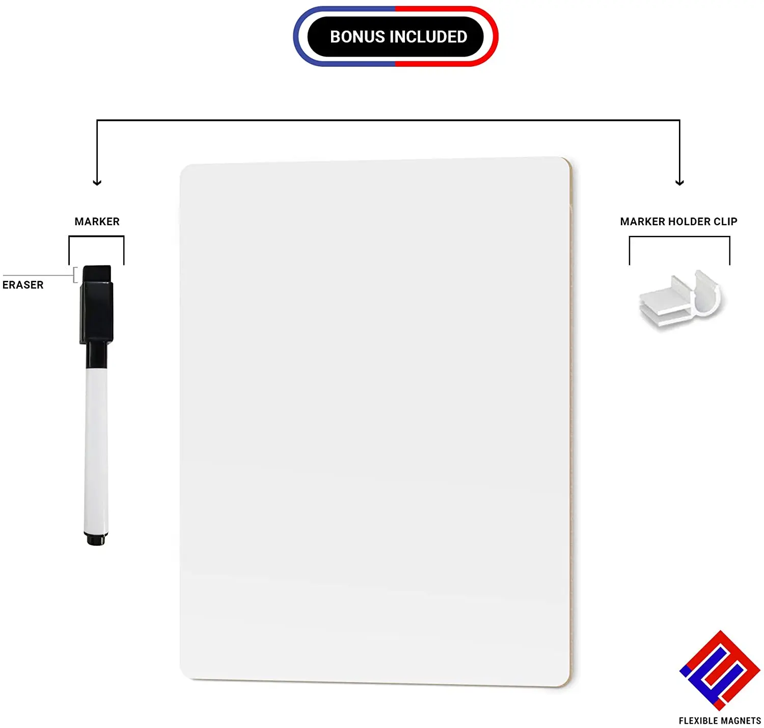 Factory Customized 9 X12 Inch Double Side Mini Dry Erase Whiteboard For