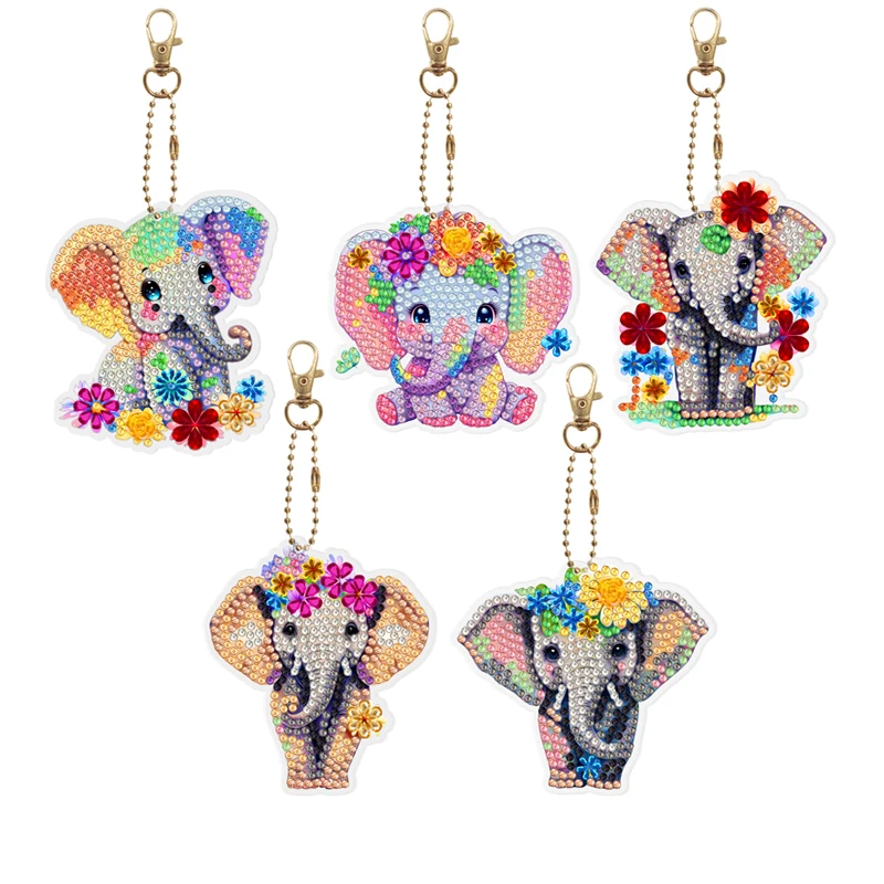 Diy Diamond Painting Keychain Kit Diy Diamond Painting Keychain