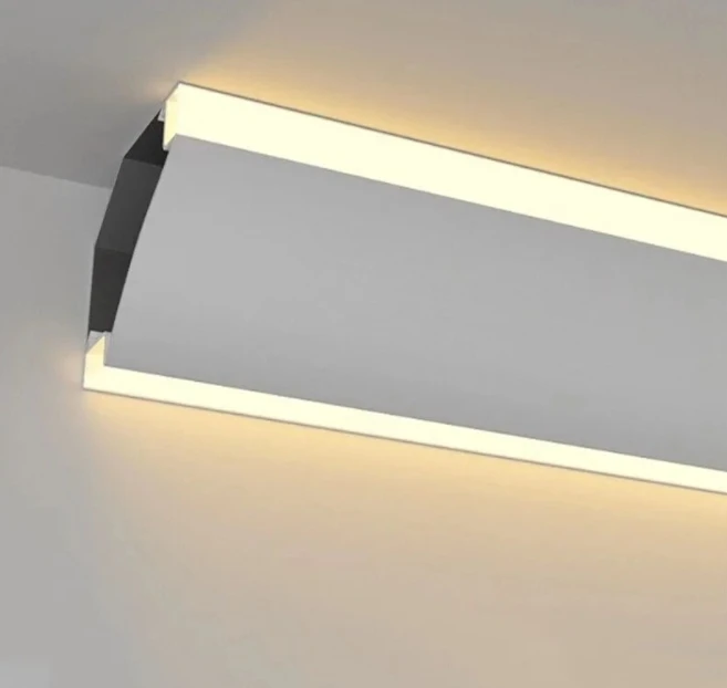 SDW94X48MM CEILING TOP CORNER LINE LAMP LED ALUMINUM PROFILE SURFACE ...