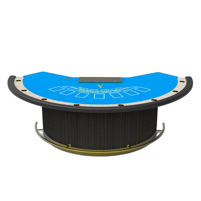 Деревянный покерный стол для казино YH оптом набор покерных столов Delux