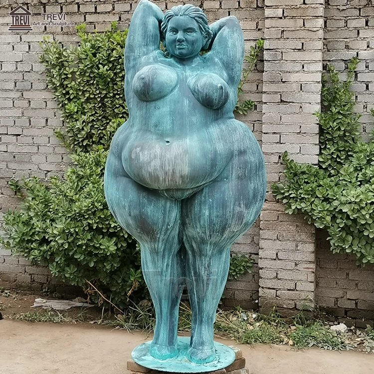 Fat Chick Gets Naked - Popular Design Life Size Metal Art Brass Antique Bronze Foundry Nude Naked  Fat Woman Statue Sexy Lady Sculpture - Buy Bronze Fat Woman Statue,Bronze Naked  Women Statue,Life Size Statue Bronze Product on
