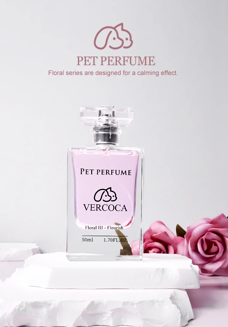 Vercoca 5ml Perfume Tester Floral Blossom Fragrance Alcohol Free Dog