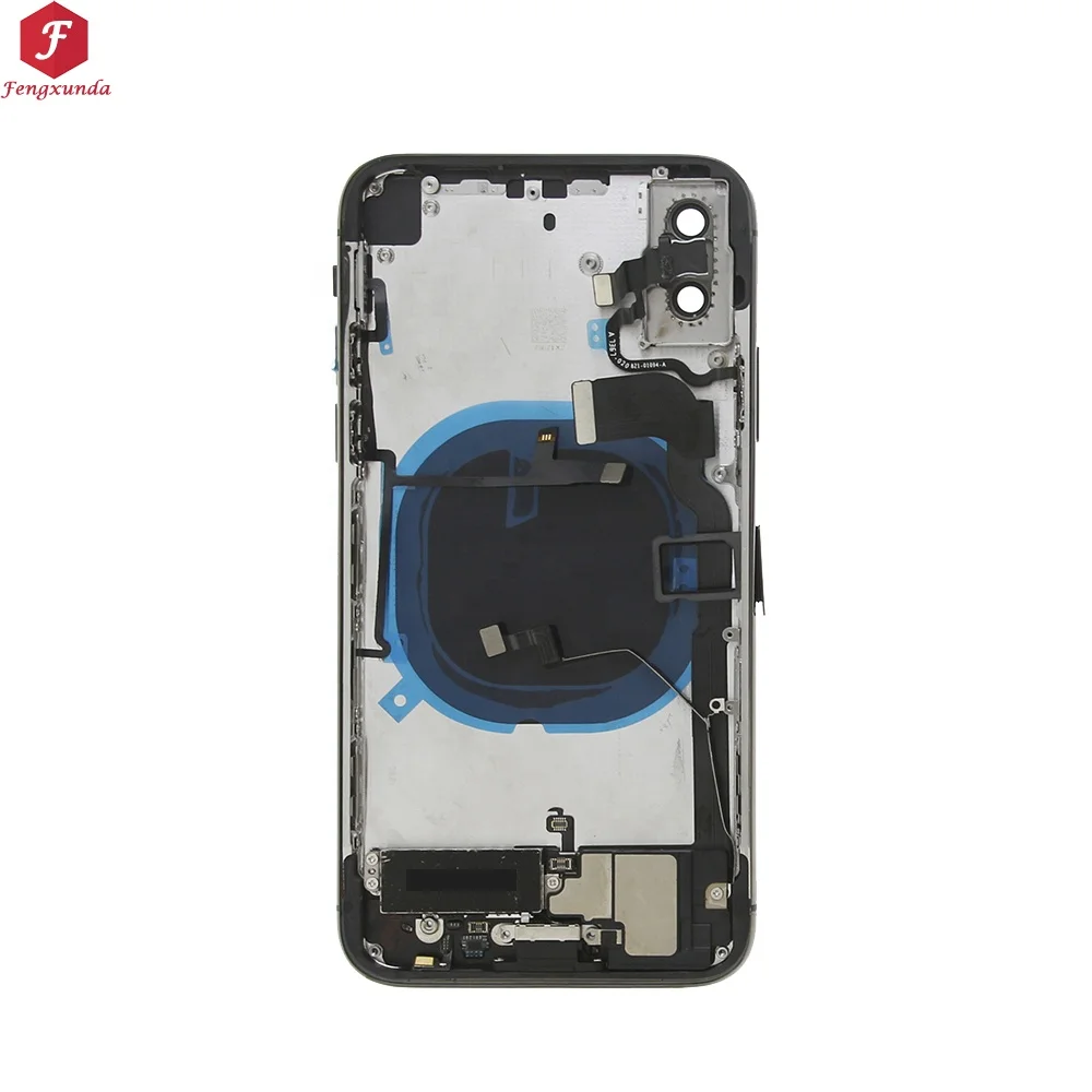 Mobile Phone Back Cover Glass for iphone X Xs Xr 11 12 13 14 Pro Max  Phone Housings for iphone Back Glass Cover