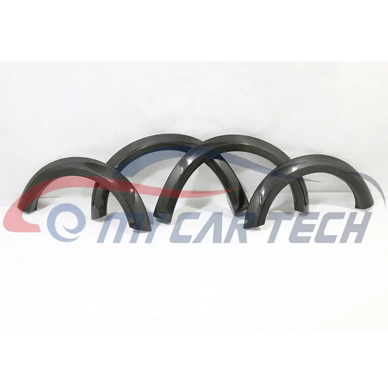 Real Carbon Fiber Wheel Fender Flares Body Kits Fit For Bmw Mini Cooper
