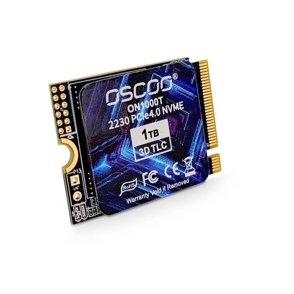 OSCOO 1TB M.2 2230 PCIe 4.0 NVMe SSD - High-Speed 500GB & 2TB