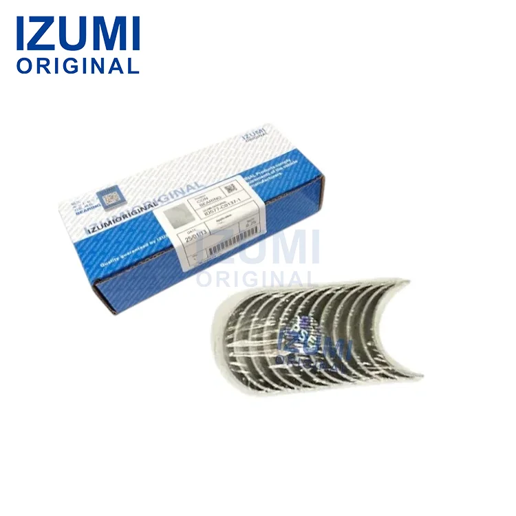 IZUMI ORIGINAL แบริ่งหลักและแบริ่งก้านสูบแบบ 4BA1 ใช้ได้กับเครื่องจักรกลหนัก Isuzu เครื่องขุดเจาะ รถโฟร์คลิฟต์ และรถบรรทุก