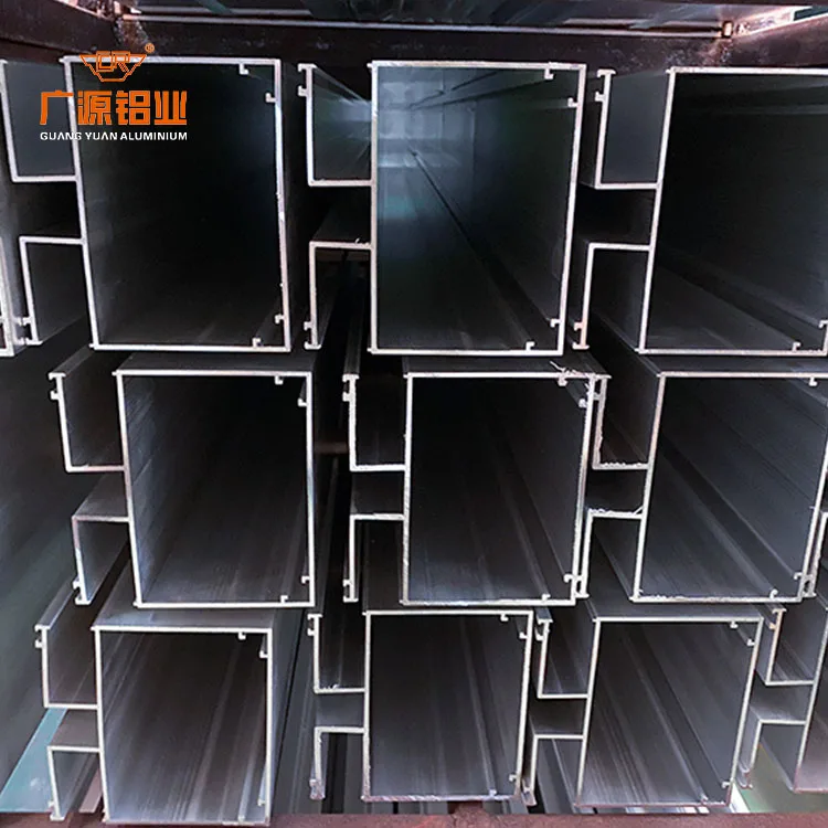 T5 Cladding 6063 T5 Tempering Aluminium Extrusion Profile for Curtain Wall Cladding