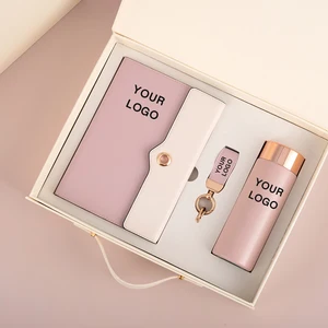 Customize A5 Notebook & Keychain Set with Keep-Cold Tumbler | Your Portable Office and Study Essentials