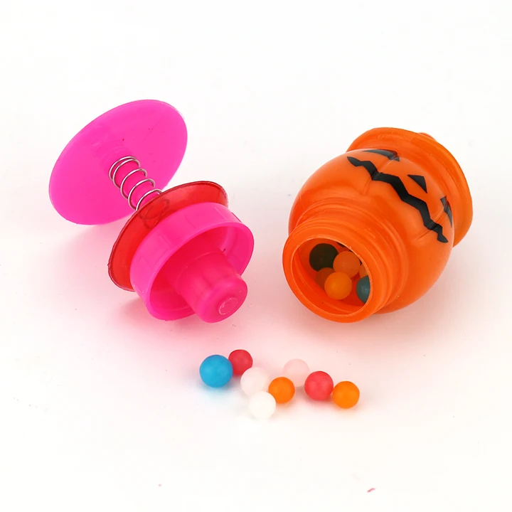 pumpkin head toy candy