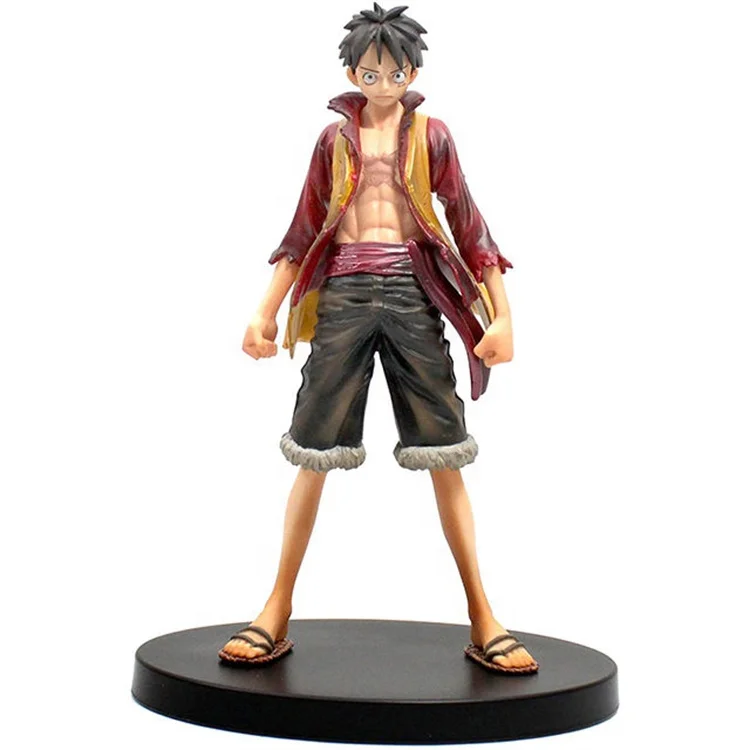 Customized PVC 1/6 1/12 Scale Japanese 3D Anime Figure Characters Luffy Model Gift Toys for Fans Collection