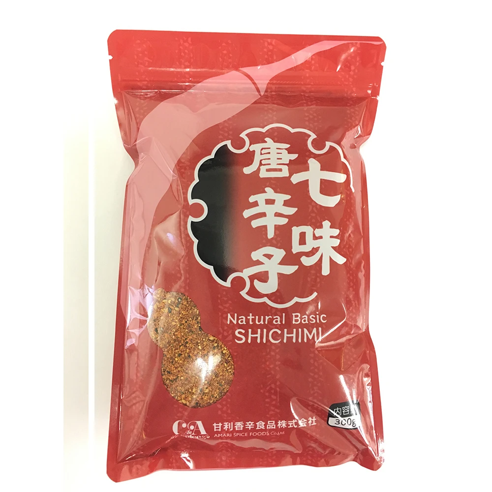 Japanese natural red blended seasoning condiment powder spice