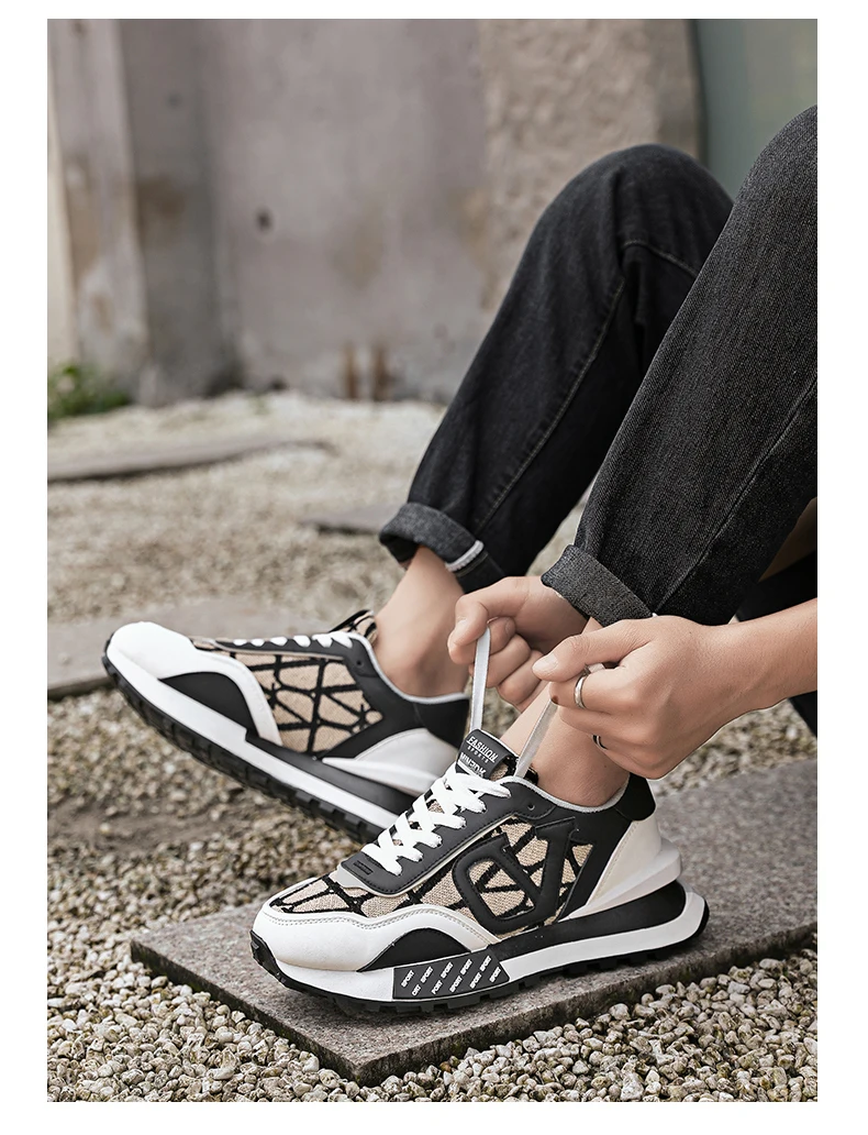 Original Designer Fashion Walking Shoes - Comfortable, Stylish, and Breathable for Everyday Wear