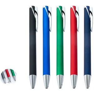 Multi-Color Metal Aluminum Ballpoint Pen for Hotel Office Student Advertising Gift Logo Printable