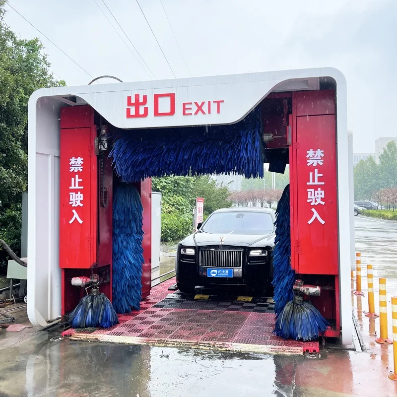 Shinewash Roller Automatic Car Washing Machine with 5 Brushes Machine Price Fully Automatic Car Wash Equipment Parts