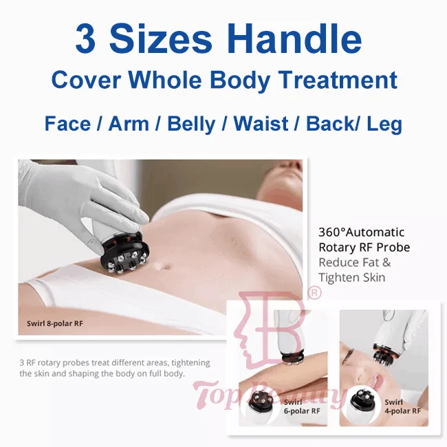 360 Roller Lymphatic Drainage vacuum roller rf machine Slimming