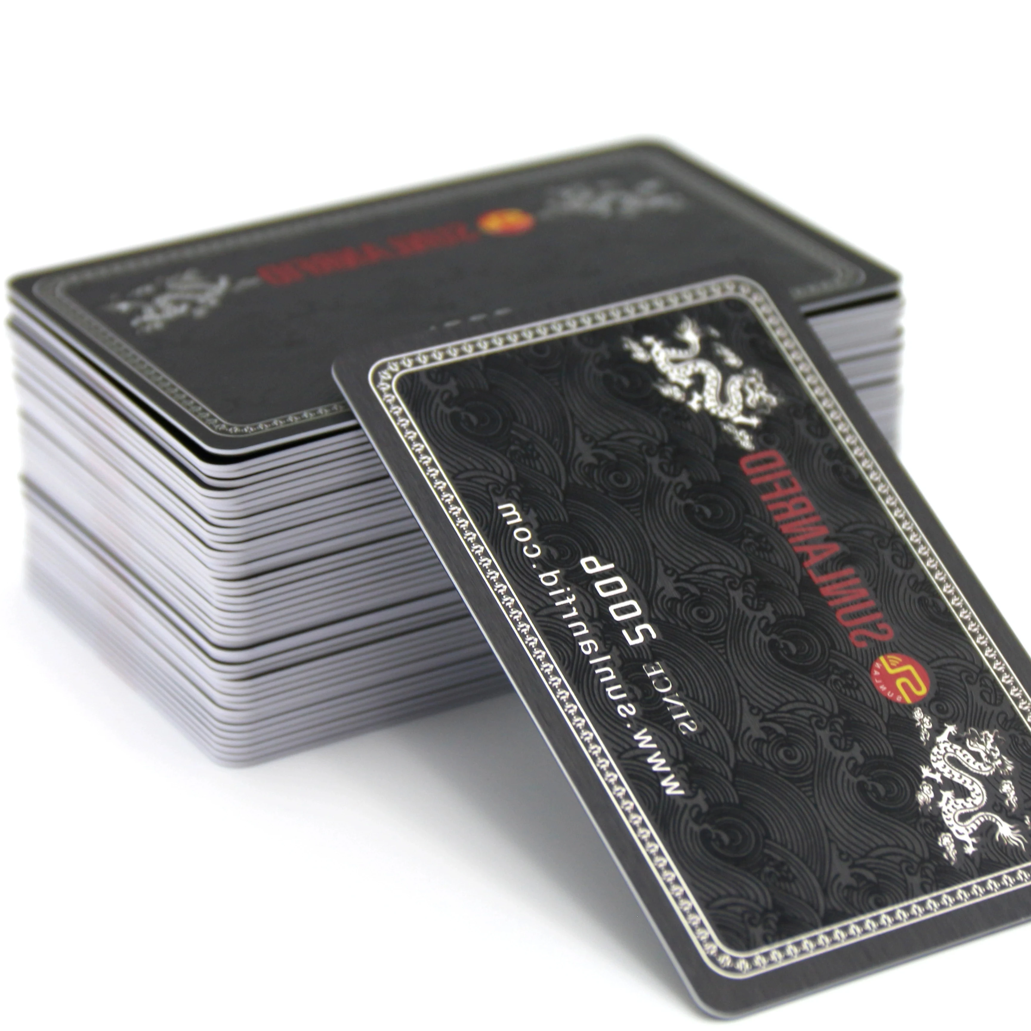 SUNLANRFID Customized Mifare Ultralight(R) EV1 PVC NFC Casino Players RFID Card