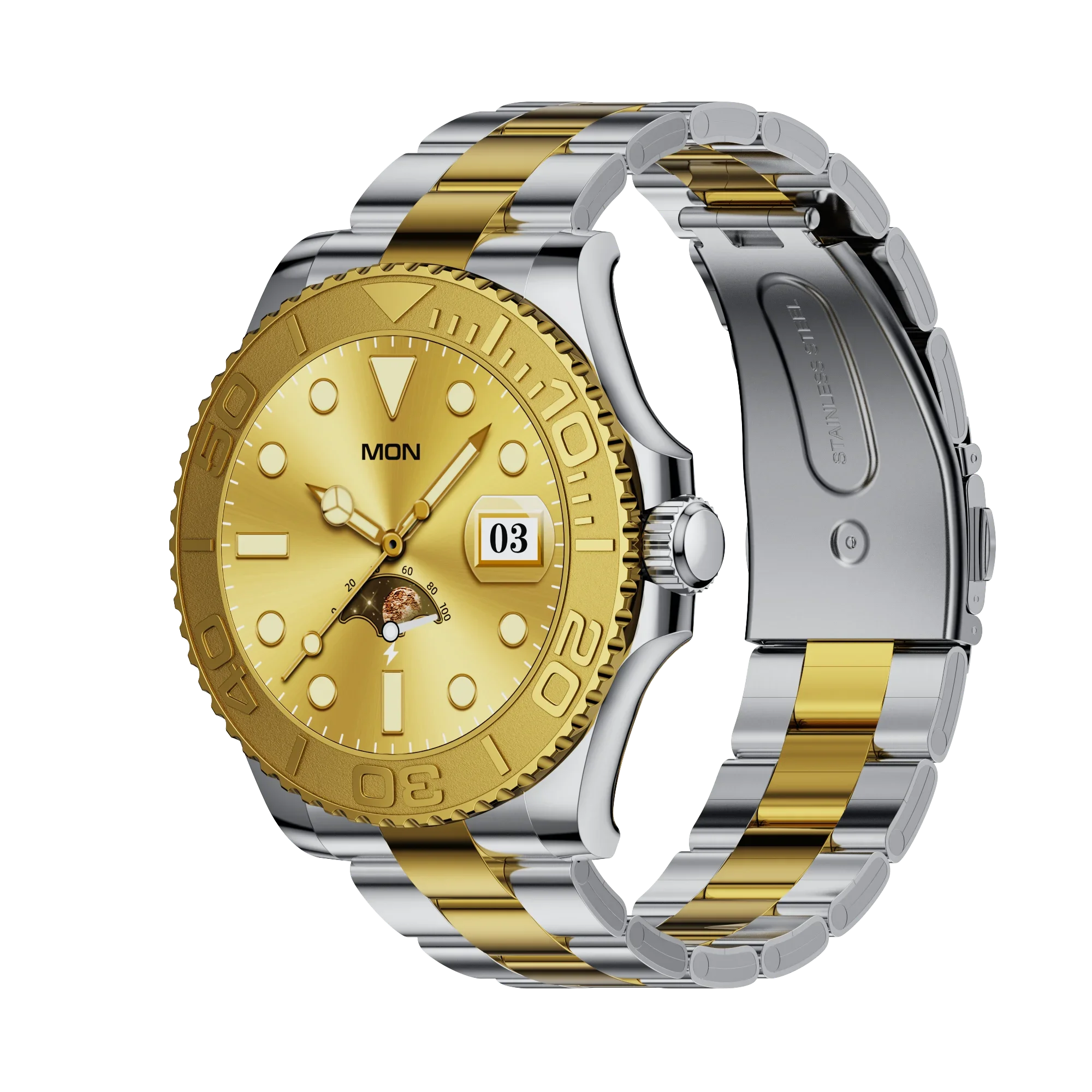 AW46 Luxury Smart Watch for Men GPS, Heart Rate, More