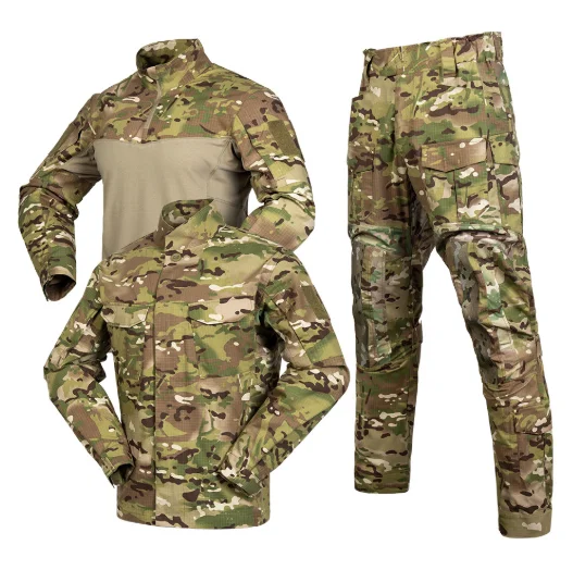 YF Factory Spring and Autumn Tactical Clothing Suit Frog Suit Three-piece Suit Splash-proof Outdoor Camouflage Training Uniform