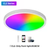 Solo luce anteriore: RGBCW