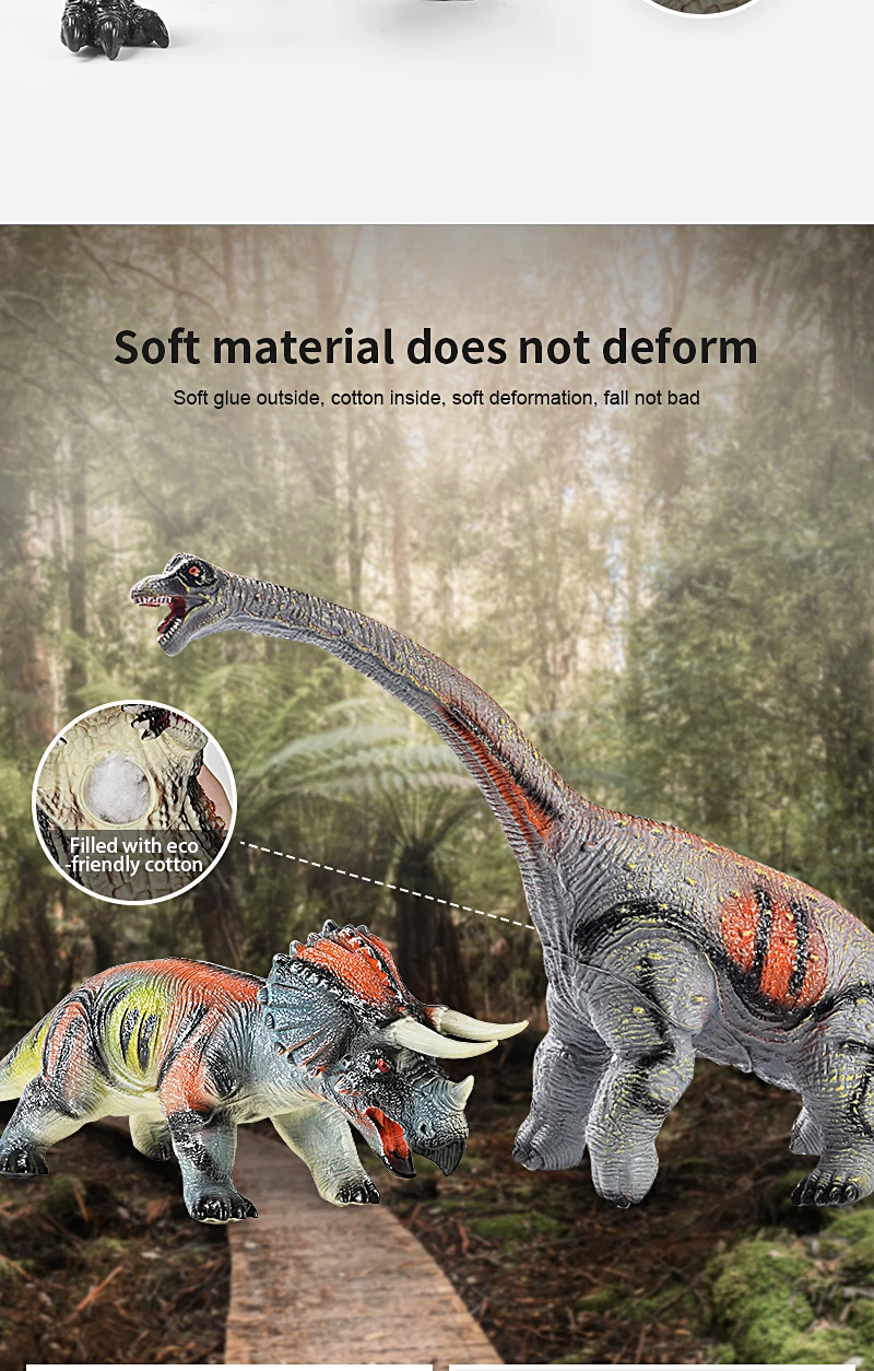 2022 Educational Toys Plastic Dinosaur Toys Collecta Jurassic Dinosaur Realistic Looking Mould