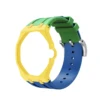 green yellow blue-3 O'Clock