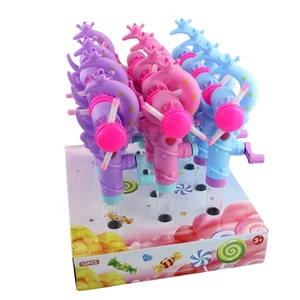 Hot-Selling Hand Cranking Fan fairy Wand Toy  Light Cranking Toy Candy