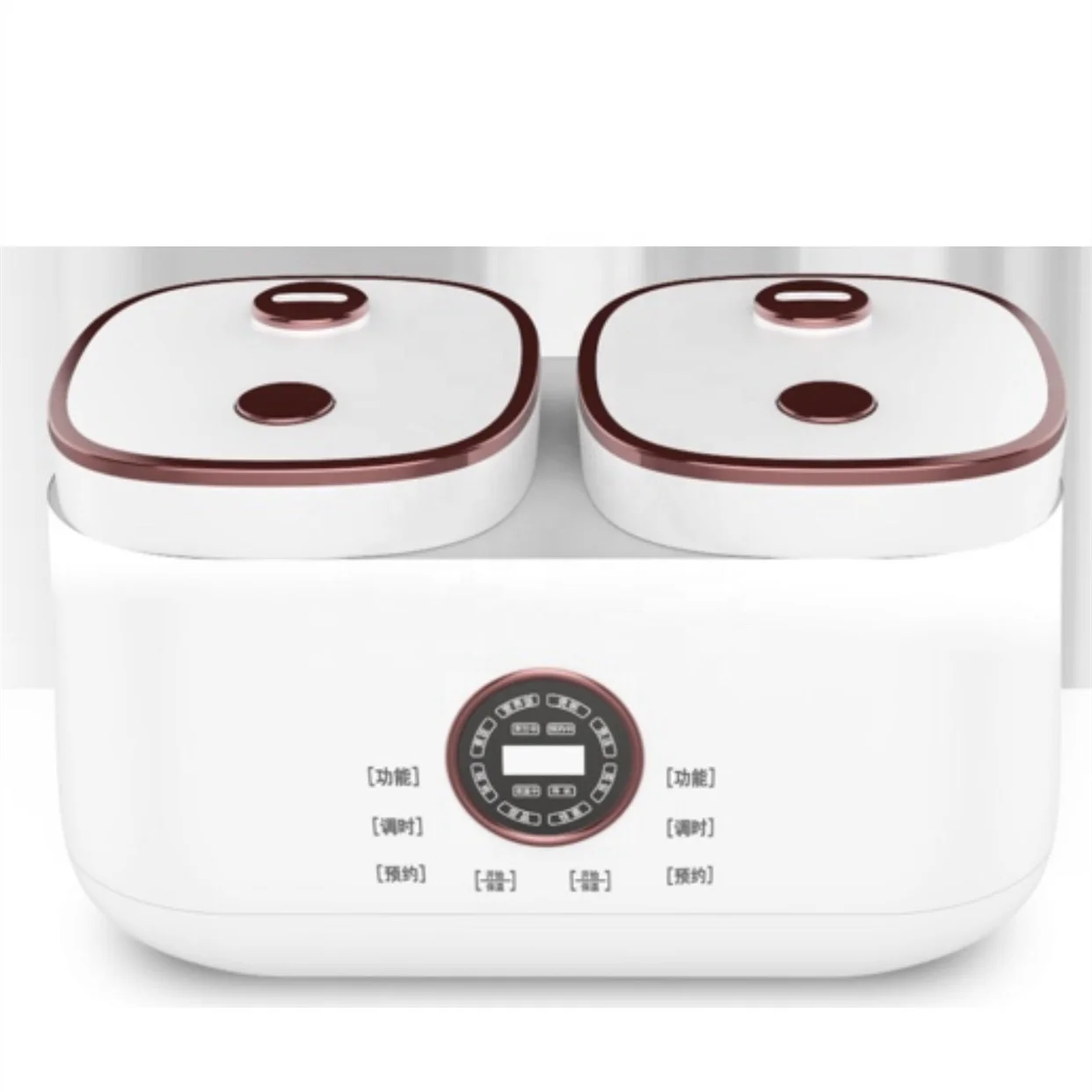 マート 多機能タッチスクリーンコントロール2in1スマート2.0l大容量2インナーポット炊飯器 Buy 2 Inner Pot Rice